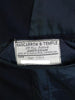 1981 Bespoke All Wool Navy Blue Blazer w/ 2/4 Working Cuff Buttons 40R