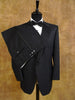 1994 H Huntsman Savile Row Bespoke Black S/B Dinner Suit 41R