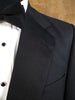 1994 H Huntsman Savile Row Bespoke Black S/B Dinner Suit 41R