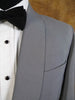 1957 Anthony Sinclair Savile Row Lightweight Grey Mohair Shawl Lapel Dinner Jacket 40R
