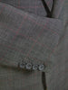 1987 H Huntsman Savile Row Bespoke Grey Glenurquhart Check Suit w/ 2pairs of trousers 39R