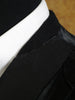 1940s 1950s Vintage Black Barathea Wool Evening Tailcoat 36R