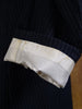 1996 Bespoke Blue Pin-Stripe Wool Worsted Suit 39S extra short