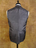 1978 Vintage Savile Row Bespoke Grey Stripe 3-Piece Suit 40R