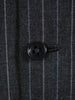 1978 Vintage Savile Row Bespoke Grey Stripe 3-Piece Suit 40R