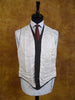 1978 Vintage Savile Row Bespoke Grey Stripe 3-Piece Suit 40R