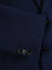 1982 Vintage Savile Row Bespoke Navy Blue Suit w/ 2 pairs of trousers 40S