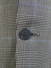 1984 Savile Row Bespoke Grey Glenurquhart Check 3-Piece Suit 40R