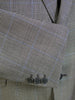 1984 Savile Row Bespoke Grey Glenurquhart Check 3-Piece Suit 40R