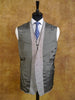 1984 Savile Row Bespoke Grey Glenurquhart Check 3-Piece Suit 40R