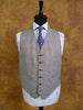 1984 Savile Row Bespoke Grey Glenurquhart Check 3-Piece Suit 40R